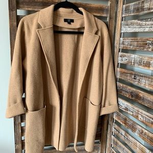 J. Crew Sophie Open-Front Sweater Blazer